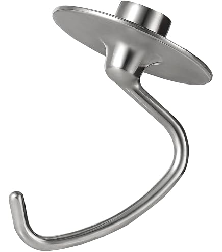 Amazon | ステンレススチールスパイラル生地フック KitchenAid 4.5-5